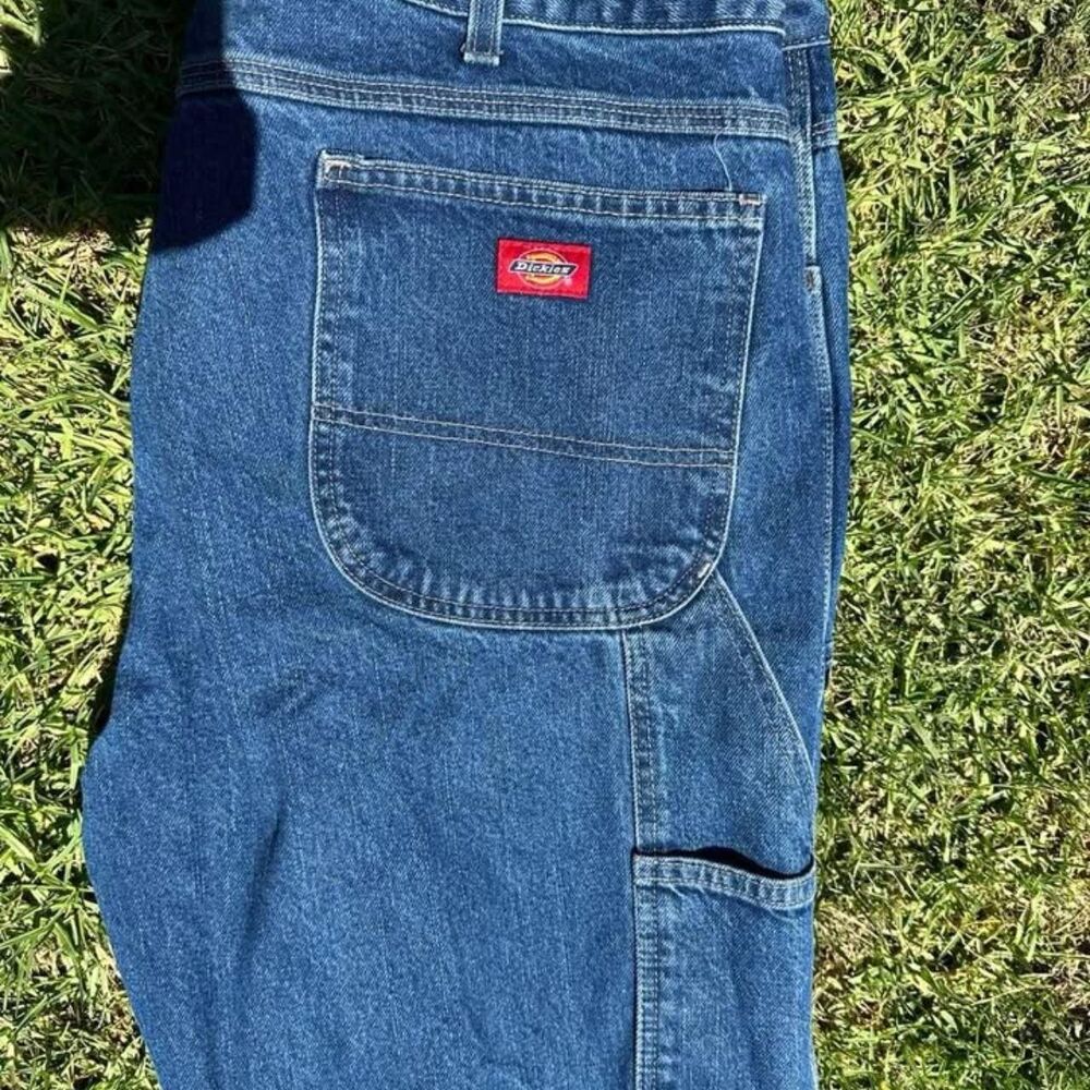 Dickies Men's Blue and Navy Jeans